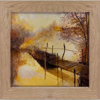 Paysage 22X22 avec cadre