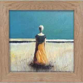 Paysage 22X22 avec cadre