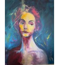 Maryline - acrylique sur toile - 80x100 cm - Artiste Otooto.fr